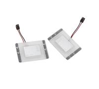 Jodriva 2 pezzi di coda for auto bianca luce targa lampada, for VOLVO, V70 XC 1997-2000, for, 855 1993-1997 Luce targa