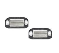 Jodriva 2 pezzi, for VOLVO, for XC60 XC70 for XC90 for S60 V50 V70 for S60 S80 C30 C70 Xenon senza errori bianco numero di targa dell'auto luci lampada Luce targa