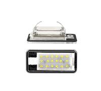 Jodriva 2 pezzi luce targa, for, A3 A4 S4 RS4 B6 B7 A6 RS6 S6 C6 S5 Q7 A8 S8 Avant for lampada targa senza errori Canbus Luce targa