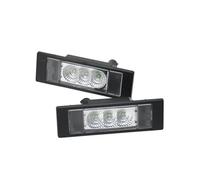 Jodriva 2 pezzi luce targa, for, E81 E87 F20 E63 E64 F12 F13 F06 Z4/E85 K48, for, R55 R60 R61, for Fiat Luce targa