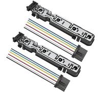 Jodriva 2 pezzi Portalampada for fanale posteriore con telaio portacavi, for Ford, for Transit Mk6 MK7 2000-2014 Accessori 1681537 6C1113N004AB 1102440 Supporto per fanale posteriore