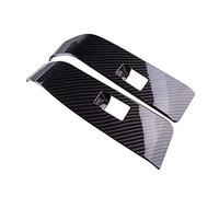 Jodriva 2 pezzi set interni auto porta posteriore finestrino ascensore coperchio regolatore, for Toyota, Tacoma 2016 2017 2018 2019 2020 stile in fibra di carbonio Rivestimento interruttore finestrino