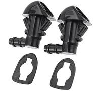 Jodriva 2 pezzi ugelli lavavetri parabrezza anteriore, for Pilot EX EX-L LX SE Touring 2WD 4WD, 76810-SZA-A01ZA 76810SZAA01ZA Ugello per riscaldamento parabrezza