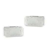 Jodriva 2 pezzi vano piedi sotto la porta luce vano portaoggetti lampade for vano portaoggetti, for Peugeot, 206 208 308 307 2008 207 508 5008 407 306 Luce targa