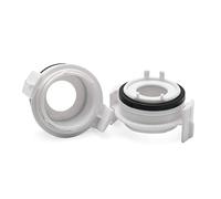 Jodriva 2 pz H7 Adattatore Portalampada Fermo Portalampada H7 Xenon Staffa Base Clip di Montaggio, for B/MW Serie 3 E46 Compatta Touring Sedan M3 Telaio di montaggio del faro