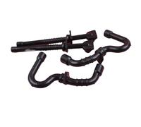 Jodriva 2 Set Tubo flessibile for tubo olio combustibile, for STIHL, 017 018 MS 170 180 MS170 MS180 Pezzi di ricambio for motosega 1130 647 9400, 1130 358 7700 Tubo carburante per motosega