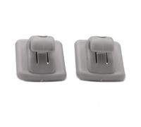 Jodriva 2X Clip for visiera parasole interna Clip di fissaggio Supporto for gancio Gancio for gancio, for 107 307 307CC 307SW 206 306, for Citroën C1 DS3 C5 Clip per visiera parasole