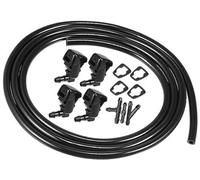 Jodriva 4 pezzi ugelli lavavetri anteriori for auto 8L8Z17603AA con tubo flessibile da 1 metro, for Ford, for Edge 2.0T Escape Kuga Ugello per riscaldamento parabrezza