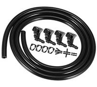 Jodriva 4 pezzi Ugello for lavavetri anteriore for auto, getto spray a foro singolo, for DODGE, Dart 2012-2018, for Chrysler, 300 2011-2014 68260029AA 5182327AA Ugello per riscaldamento parabrezza