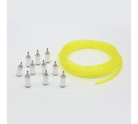 Jodriva 5M 16 piedi 1/8" X 3/16" 3mm X5mm Tygon Filtro tubo benzina carburante, for STIHL, for Husqvarna, for Poulan, for Homelite, for Zama, Trimmer Tubo carburante per motosega