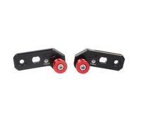 Jodriva Bobine del forcellone della motocicletta Supporto scorrevole Vite regolatore catena posteriore, for Super SOCO TS Lite 1200r TC MAX Pro TSX CPX Accessori Paracatena(Rot)