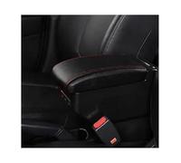 Jodriva Box bracciolo for auto Scatola portaoggetti for console centrale con portabicchieri Accessori USB, for Chevrolet, for Sail 2010-2014 Accessori auto Bracciolo per auto(BLACK E Black Red 9 Usb)