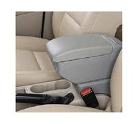 Jodriva Box bracciolo for auto Scatola portaoggetti for console centrale con portabicchieri Accessori USB, for Chevrolet, for Sail 2010-2014 Accessori auto Bracciolo per auto(BLACK E Gray 9 Usb)