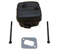 Jodriva Bulloni di scarico marmitta Silent Block, for Husqvarna, 353 351 350 346 346XP 345 340 REP 503862803 Silenziatore motosega Kit silenziatore per motosega