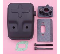 Jodriva Bulloni marmitta di scarico W Set guarnizioni aspirazione 40 5 430 Parti for tosaerba motosega Kit silenziatore per motosega