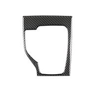 Jodriva Car Center Control Gear Shift Pannello decorativo in fibra di carbonio Copertura Trim Strip Adesivo interno 3D, for Mazda, 3 Axela 2014-2016 Rivestimento per interruttore finestrino auto