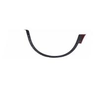 Jodriva Car Flares Nero Parafango Ruota Sopracciglio Trim, for NISSAN, Qashqai J11 Rouge Sport 2014-2018 2019 2020 2021 Rivestimento passaruota(Rear left)