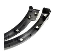 Jodriva Car Flares Nero Parafango Ruota Sopracciglio Trim, for NISSAN, Qashqai J11 Rouge Sport 2014-2018 2019 2020 2021 Rivestimento passaruota(Rear right)