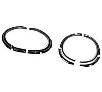 Jodriva Car Wide Bodykit Flares Arch Wheel Sopracciglio Lip Protector Trim, for Tesla, Modello Y 2021 2022 2023 Rivestimento passaruota(Bright black)