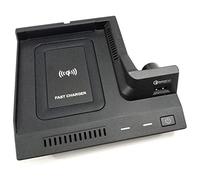 Jodriva Caricabatterie for telefono con ricarica wireless QI for auto, for Mercedes-Benz, AMG C63 GLC Classe C 2015-2020 Accessori for custodia di ricarica Caricabatteria per auto