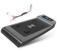 Jodriva Caricabatterie wireless for auto Qi, for Vellfire Alphard AH30 Accessori Piastra di ricarica rapida for telefono da 15 W Prodotto interno 2015-2022 Caricabatterie wireless per auto