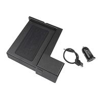 Jodriva Caricabatterie wireless for telefono, for Mercedes-Benz, Classe C GLC 2016-2019 Tappetino di ricarica wireless for console centrale Tutti i modelli C GLC Ac Caricabatteria per auto