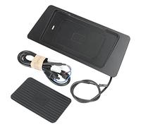 Jodriva Caricabatterie wireless Qi for auto da 15 W, for Hilux 2016-2020 Caricabatterie rapido for telefono Piastra di ricarica Console centrale Accessori telefono Caricabatteria per auto