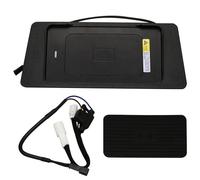 Jodriva Caricabatterie wireless Qi for auto da 15 W, for Hilux 2016-2020, piastra di ricarica for caricabatterie rapido for telefono, accessori Caricabatteria per auto