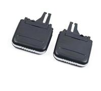 Jodriva Clip for linguetta di uscita della griglia di ventilazione AC centrale for presa d'aria anteriore posteriore for auto, for CAYENNE, 2010-2016 Clip per bocchetta di ventilazione(BLACK 2 pcs)
