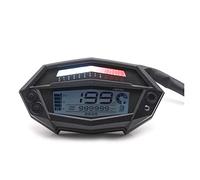 Jodriva Contachilometri for moto Contachilometri digitale LCD universale for moto Tachimetro Contagiri Retroilluminazione 12V Contachilometri per moto