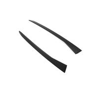 Jodriva Copertura for rivestimento adesivo laterale for alettone sul tetto posteriore, for X4 G02 2019 2020 Decorazione for lunotto posteriore for auto Nero lucido/Look in carbonio Spoiler posteriore(