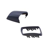 Jodriva Copertura specchietto retrovisore laterale con cornice nera opaca, accessori for auto, ricambio for E53 X5 2000-2006 Copertura per specchietto retrovisore auto(Type1Mirror CoverR)