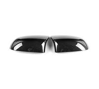 Jodriva Copertura specchietto retrovisore laterale in fibra di carbonio for auto, alloggiamento 2x, for, F85 F86 X5M X6M 2015-2018 Copertura per specchietto retrovisore auto