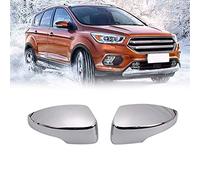 Jodriva Copri specchietti laterali Copri specchietto retrovisore esterno, for Ford, Escape, for Kuga, 2013-2019 Cromato 2 pezzi accessori per auto copertura specchietto retrovisore