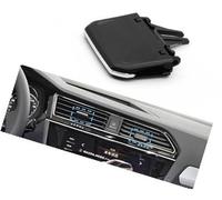 Jodriva Cruscotto Presa d'aria Auto Griglia di ventilazione anteriore Uscita aria Linguetta Clip Regolazione paddle, for VW, for, 2017-2022 Clip per bocchetta di ventilazione(BLACK Middle 1PC)