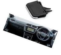 Jodriva Cruscotto Presa d'aria Auto Griglia di ventilazione anteriore Uscita aria Linguetta Clip Regolazione paddle, for VW, for, 2017-2022 Clip per bocchetta di ventilazione(BLACK RHD-Right 1PC)