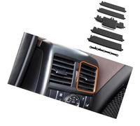 Jodriva Cruscotto Presa d'Aria Posteriore Ac Vent Griglia di Uscita Tab Clip Cursore, for Mercedes-Benz, M GL ML GLE GLS W166 W292 2011-2018 Clip per bocchetta di ventilazione(BLACK Rear right)