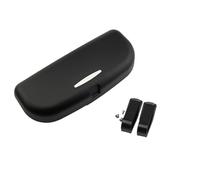 Jodriva Custodia for occhiali da sole for auto, scatola porta occhiali, for Mitsubishi, ASX for Outlander Lancer Colt Evolution Pajero Eclipse Cross Grandis Zinger Portaocchiali da sole per auto(Schwa