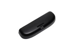 Jodriva Custodia for occhiali for auto, for Peugeot, 206 207 208 2008 307 308 3008 408 4008 508 2005-2021 Porta occhiali Scatola portaoggetti for occhiali da sole Portaocchiali da sole per auto(Schwar