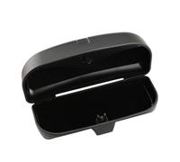 Jodriva Custodia for scatola porta occhiali da sole for auto, for Toyota, for Corolla, Yaris Vois, for RAV4, for Prado for Highlander CHR C-HR 2005-2021 Accessori Portaocchiali da sole per auto(Schwar