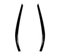Jodriva Faro anteriore Palpebre Sopracciglia Finiture Lunotto posteriore Spoiler laterale Canard Splitter, for, for MK1 2011-2016 Spoiler posteriore(Gloss black)