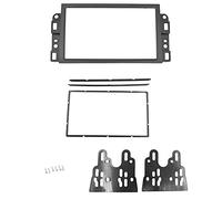 Jodriva Fascia for autoradio 2 Din, for Chevrolet, Aveo Epica Lova Captiva Gentra Fascia for lettore DVD Stereo Installa il kit del pannello di rivestimento Kit di montaggio sul cruscotto con telaio d