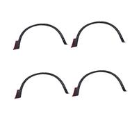Jodriva For BMW, X5 E70 2007-2013 4x Car Side Wheel Arch Parafango Auto Flares Nero Parafango Ruote Sopracciglio Trim Parte Rivestimento passaruota(Front left)