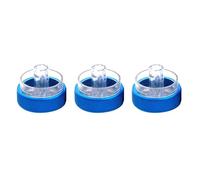 Jodriva For Ford, Focus 2 3, Mondeo, 3 eleganti manopole di controllo dell'aria condizionata for auto Manopola di controllo dell'aria condizionata per auto(Blue)
