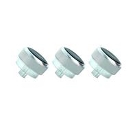 Jodriva For Ford, Focus 2, Focus 3, Manopola AC Auto 3 PZ/LOTTO Manopola dell'interruttore di controllo del calore dell'aria condizionata Manopola di controllo dell'aria condizionata per auto(Silver)
