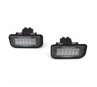 Jodriva For gruppo luce targa Canbus, for, classe C W203 4 porte 2001-2007 R230 W209 C209 A209 SL Classe CLK Luce targa(BLACK Pair)