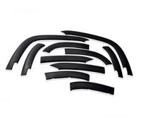 Jodriva For Jeep Compass 2011-2016 Parafanghi anteriori posteriori for auto Estensione ruota Copertura arco Trim Accessori esterni neri Rivestimento passaruota