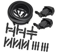 Jodriva, for Jeep, for Grand, for Cherokee 2005 2006 2007 2008 2009 2010 2011 2012 2013 2014 2015 2016 2X Kit ugelli for tergicristallo anteriore Ugello lavavetri(BLACK color1)