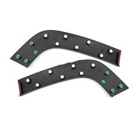Jodriva For Jeep, Renegade 2015-2022 Parafango ruota for auto Modanatura alloggiamento parafango Parafanghi Parafango Ruota Sopracciglio Assemblaggio Rivestimento passaruota(RIGHT)