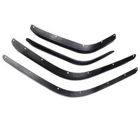 Jodriva For Jeep, Wrangler JL 2018-2023 Parafango for auto allargato Trim Paraspruzzi Ruota Sopracciglio Striscia di estensione più ampia Rivestimento passaruota(LOWER FENDER)